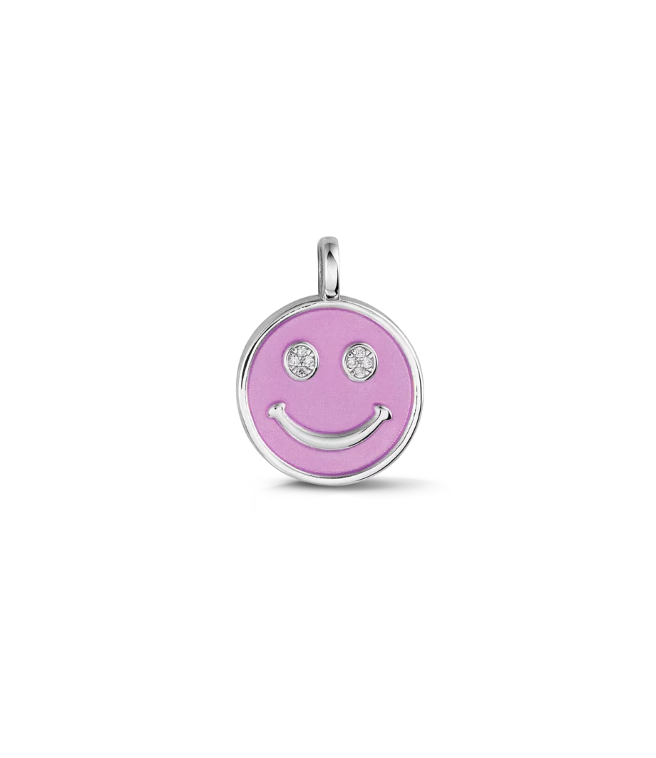 Bicolor Smiley Anhänger 2249