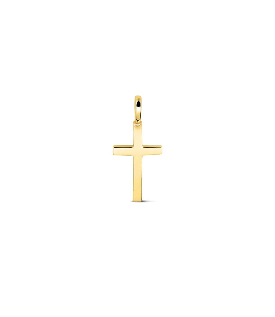 18 Karat Kreuz Anhänger