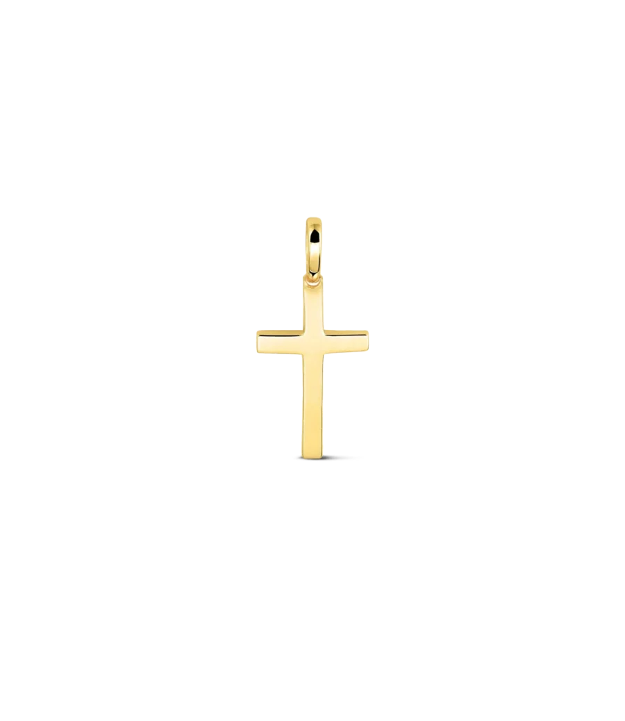 18 Karat Kreuz Anhänger 2273