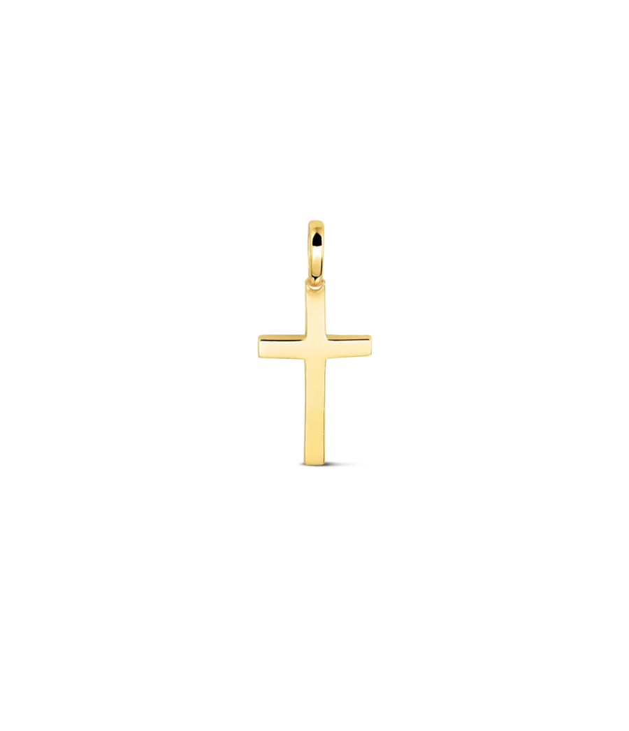18 Karat Kreuz Anhänger 2273
