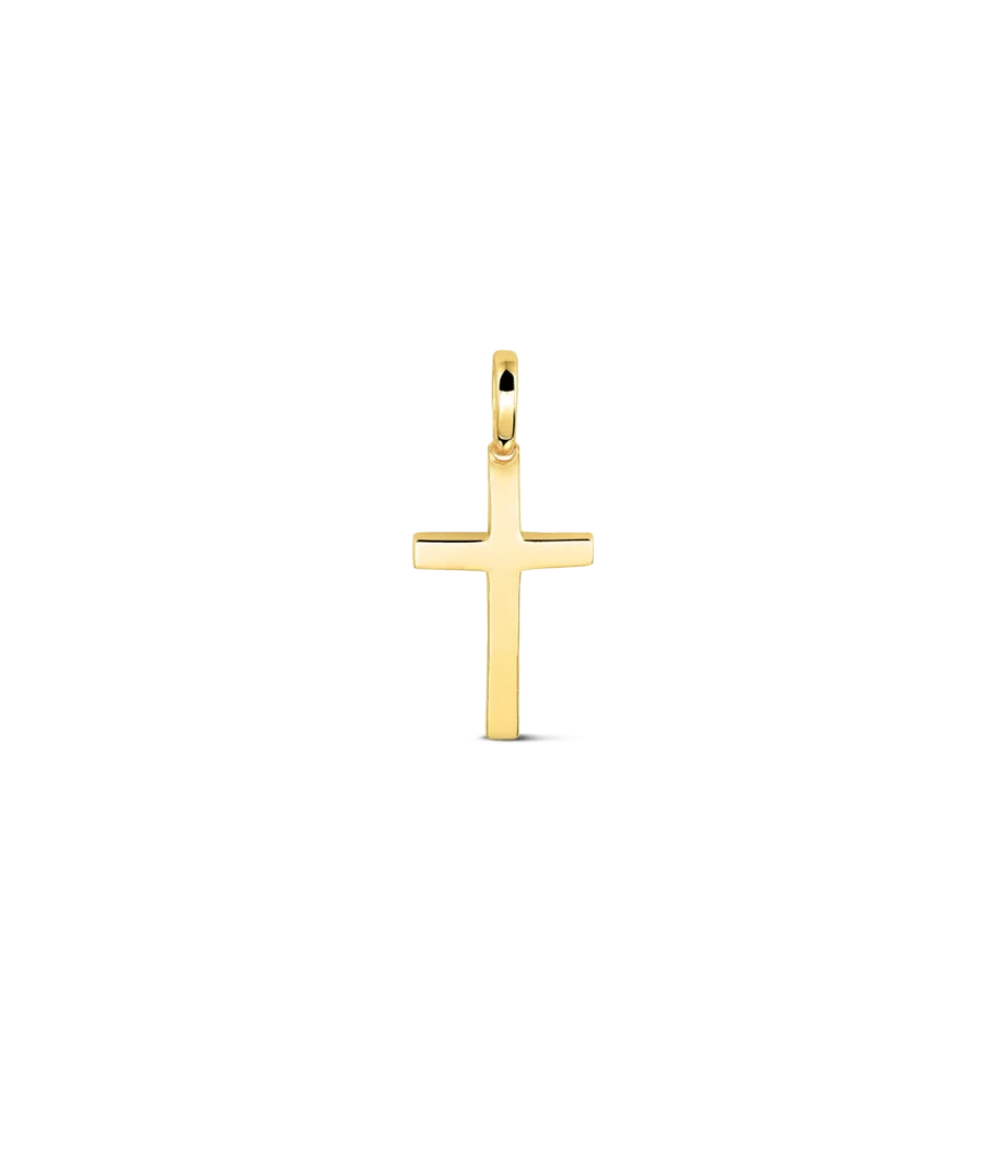 18 Karat Kreuz Anhänger 2273