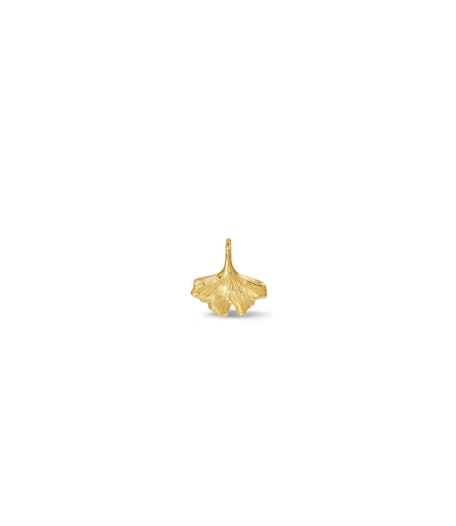 18 Karat Ginkgo Anhänger 2283
