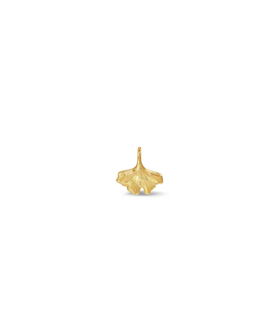 18 Karat Ginkgo Anhänger 2283