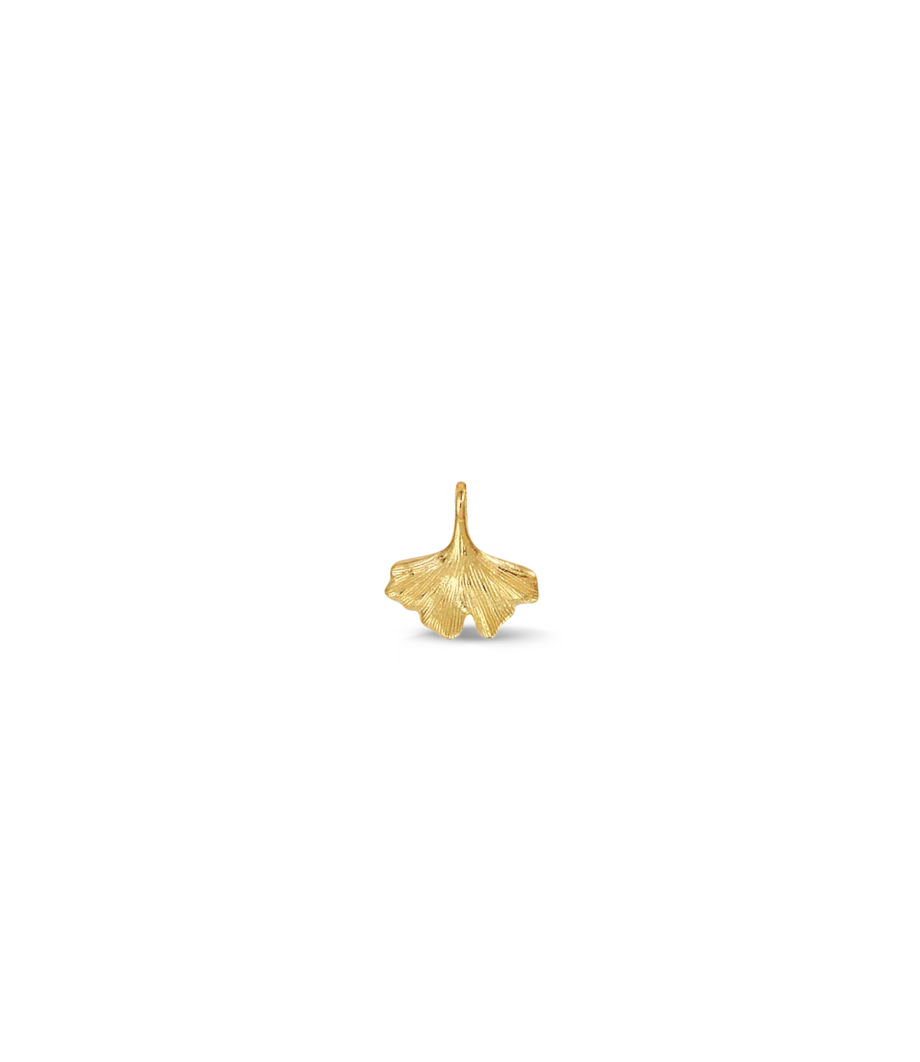 18 Karat Ginkgo Anhänger 2283