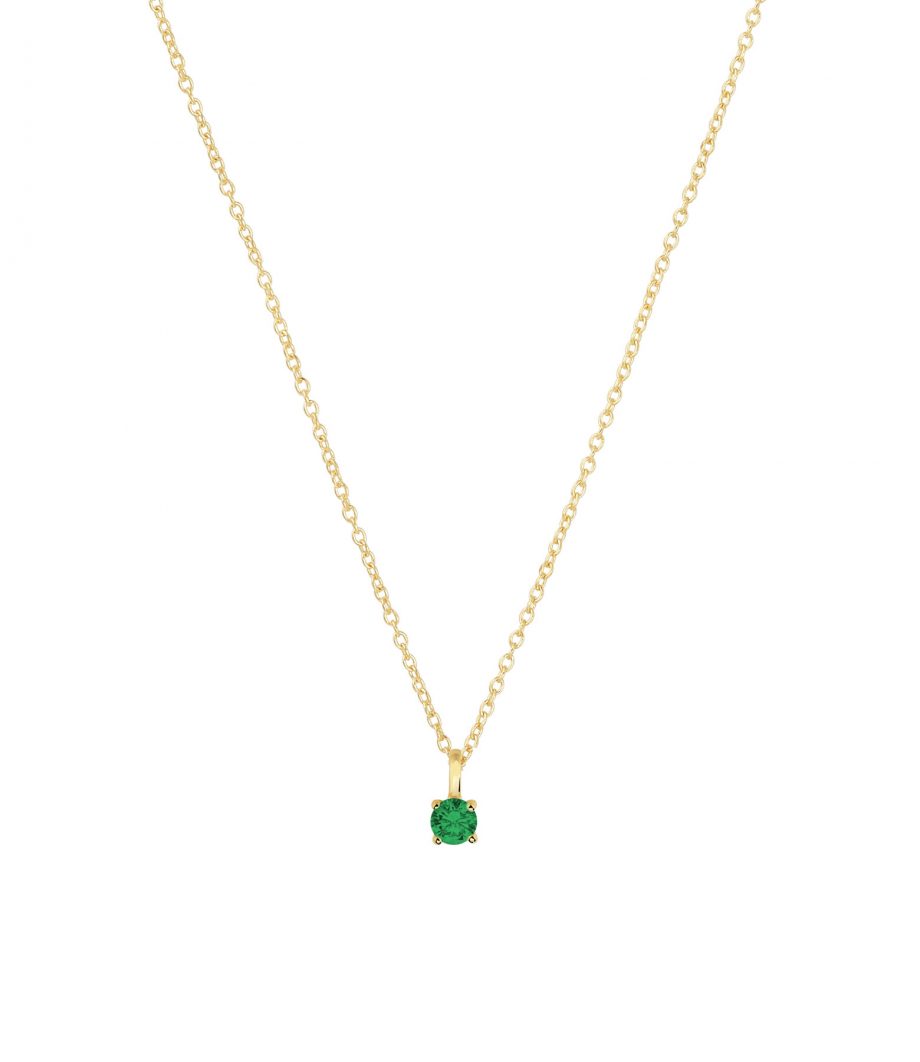Kette mit Zirkonia Anhänger 4mm 1891