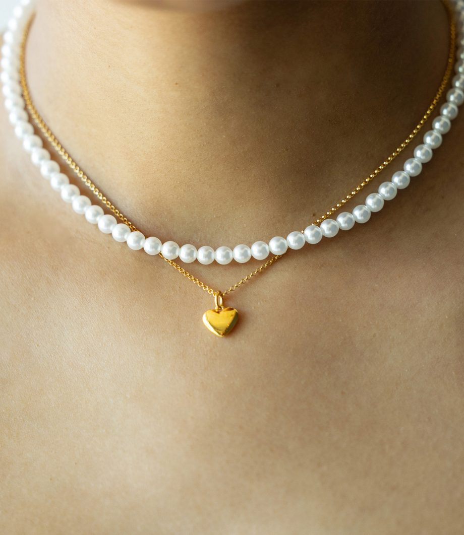 Shell pearl necklace 2230