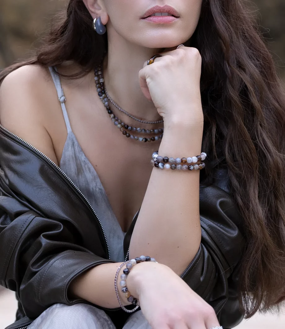 Pulsera de ágata 2277