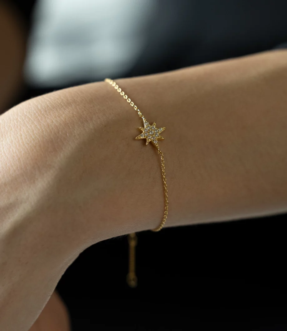 Stern mit Zirkonia Armband 1600