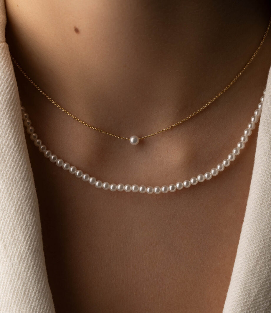 Collar perlas concha 2230