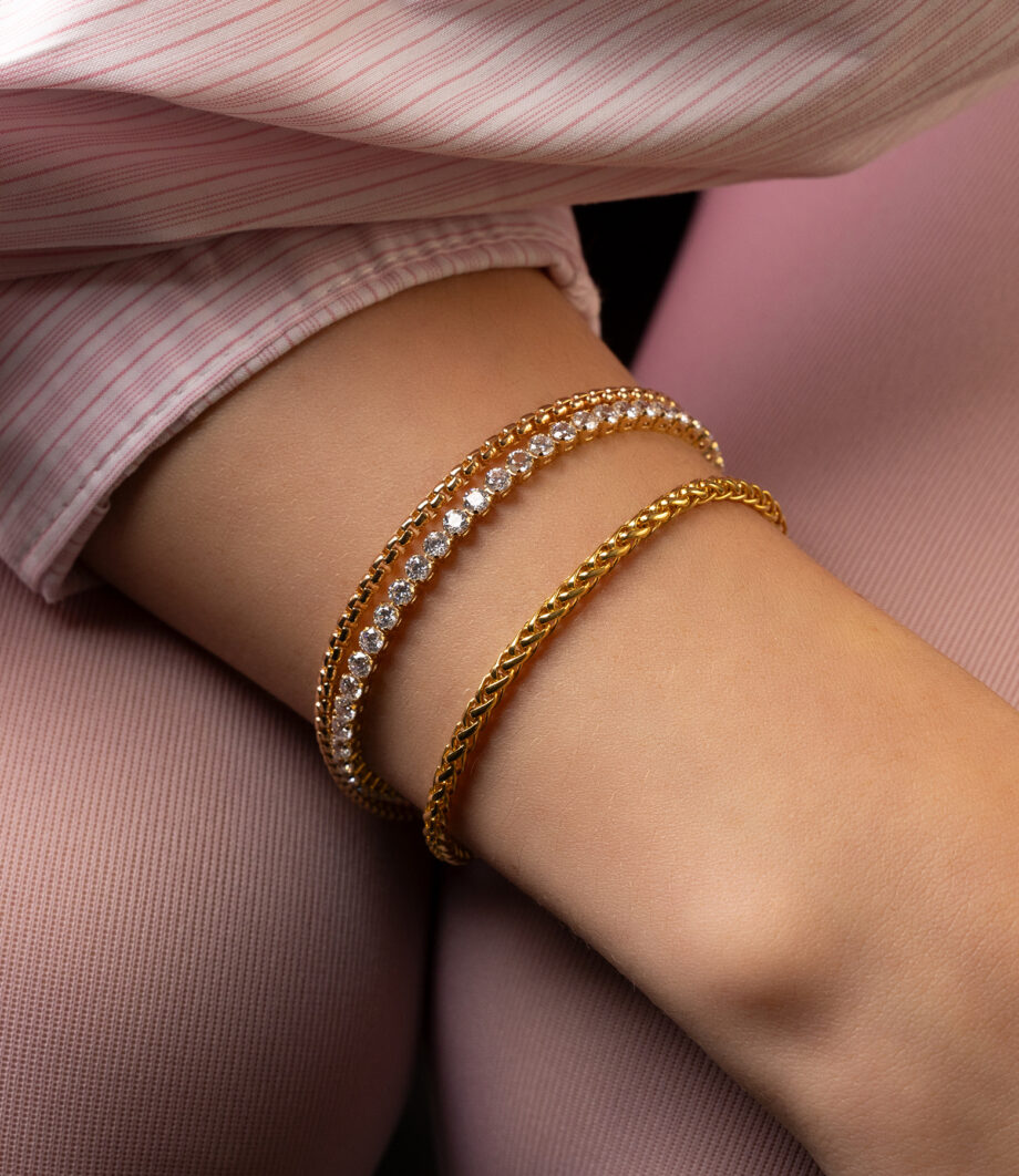 Box Chain Armband 2215