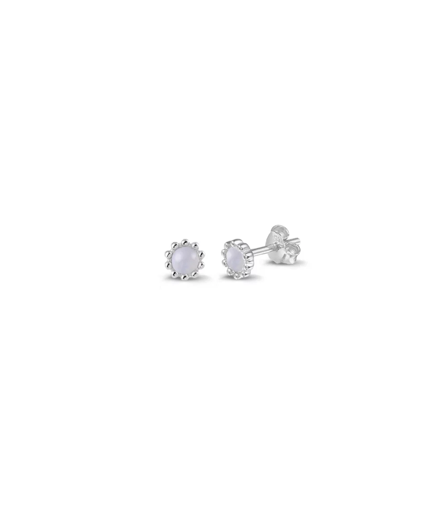 Harmony Natural stone stud earrings 2042