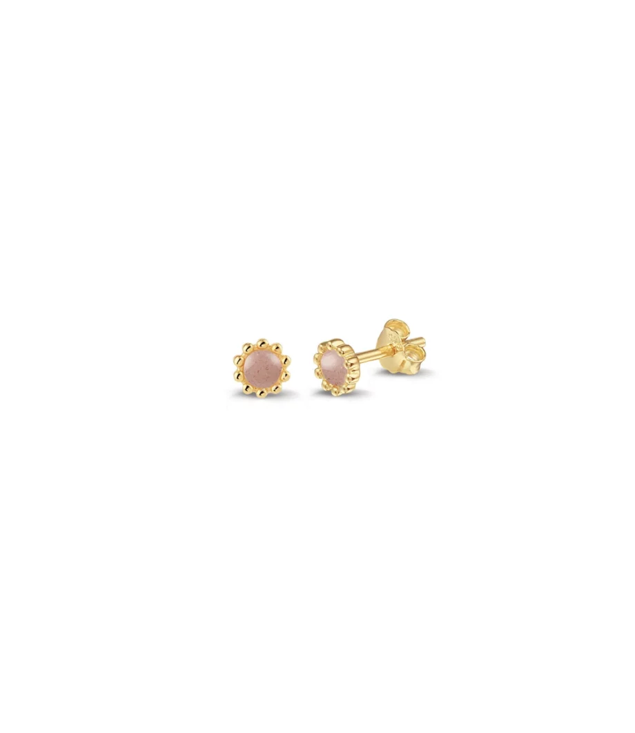 Harmony Natural stone stud earrings 2042