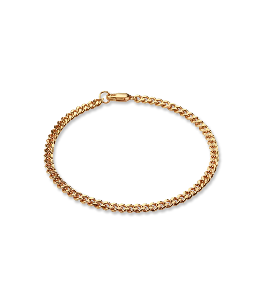 Panzerarmband 2320 - 15,5cm, Gold