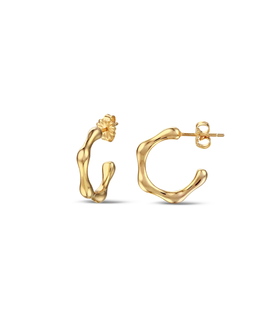 Creolen Wavy klein