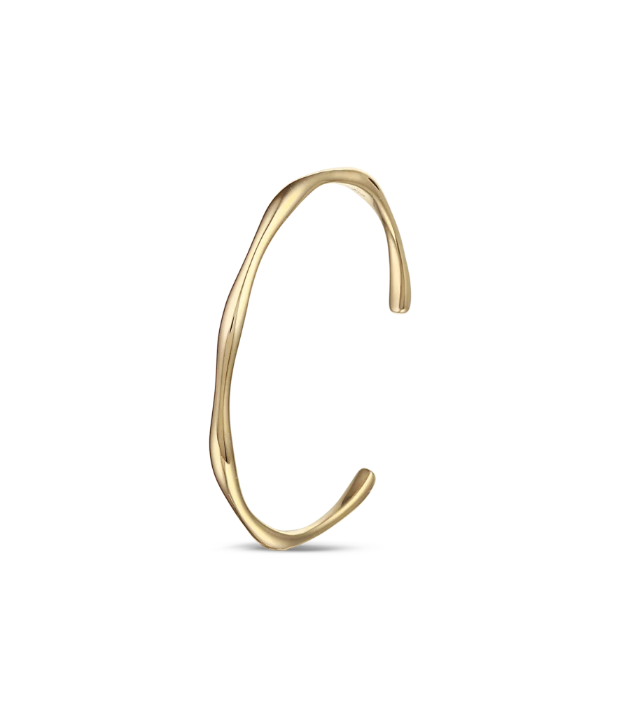 Armreif Wavy offen
