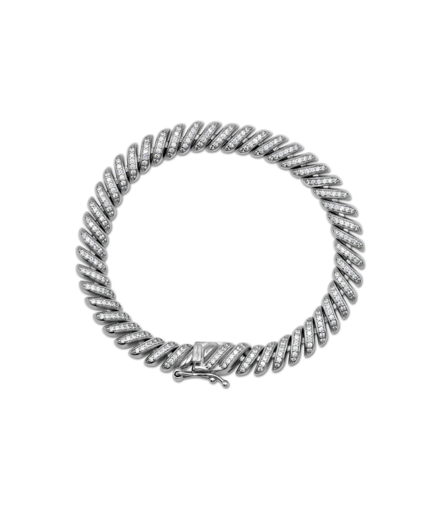 Armband Statement-Design mit Zirkonia