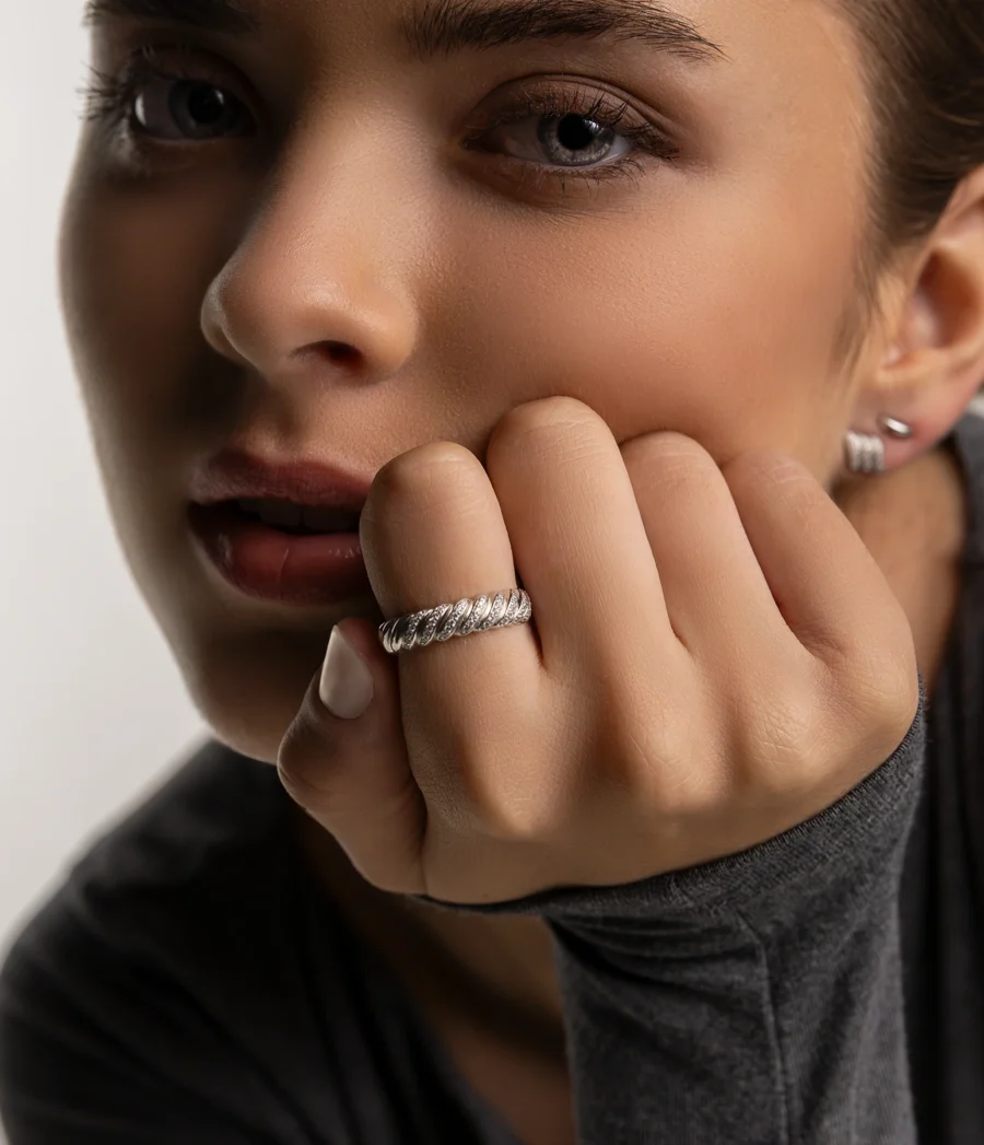 NEU Ring mit Zirkonia 2397