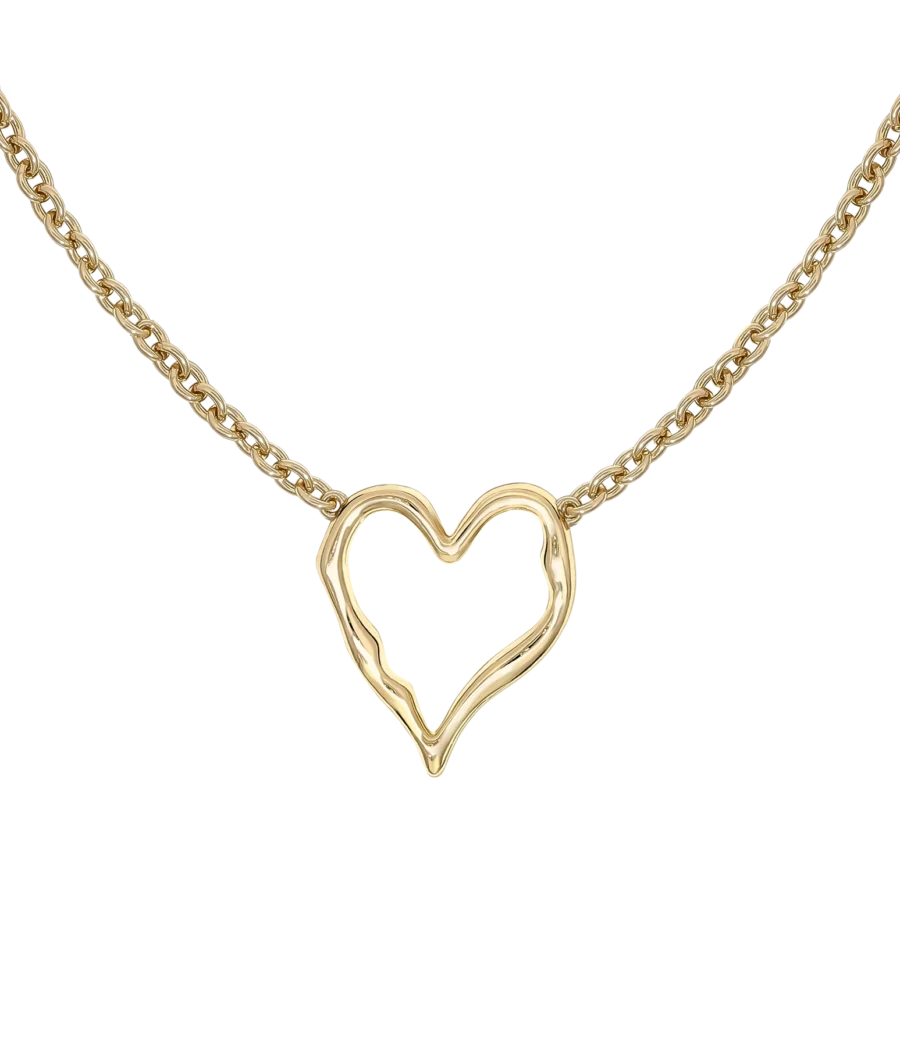 Kette mit Herz Anhänger 8081