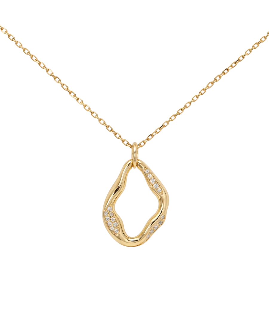 Kette mit Zirkonia-Anhänger