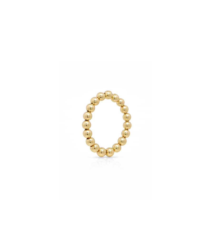 Elastic Kugelring vergoldet